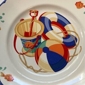 Tiffany & Co. Seashore plate and bowl ….adorable child set